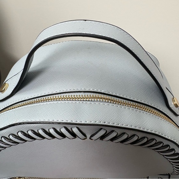 CALPAK Kaya Faux Leather Light Blue Backpack main image 13